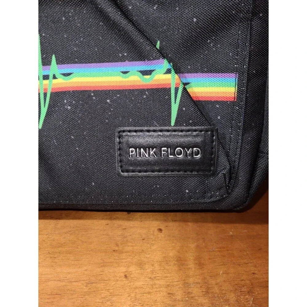 Pink Floyd Backpack The Dark Side of the Moon Rocksax Black Licensed Band NEW